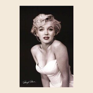 MARILYN MONROE - RED LIPS POSTER_165